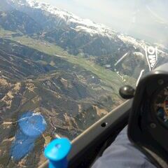 Flugwegposition um 13:10:03: Aufgenommen in der Nähe von Parschlug, Österreich in 2506 Meter